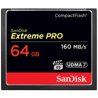 SanDisk 闪迪 至尊超极速系列 Extreme PRO CF存储卡 64GB（UHS-III）