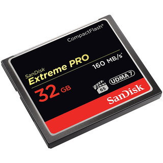 SanDisk 闪迪 至尊超极速系列 Extreme PRO CF存储卡 32GB（UHS-III）