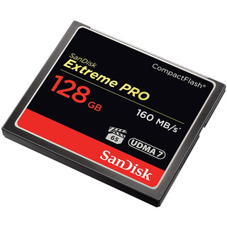 SanDisk 闪迪 至尊超极速系列 Extreme PRO CF存储卡 128GB（UHS-III）