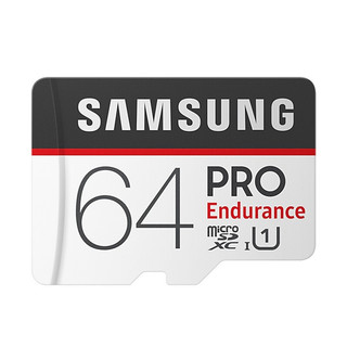 SAMSUNG 三星 PRO Endurance系列 MicroSD存储卡 64GB（UHS-I、U1）