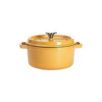 YANXUAN 网易严选 100年传世系列 炖锅(22cm、2.5L、铸铁、珠光黄)