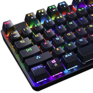 SADES 赛德斯 烽影二代 104键 有线机械键盘 黑色 国产黑轴 RGB