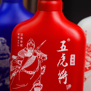 五虎将 关羽 小酒版 52%vol 浓香型白酒 100ml 单瓶装