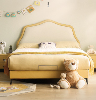 左右儿童床现代简约卧室1.5m儿童床女孩公主床小床单人床CHR009