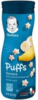 Gerber 嘉宝 Graduates泡芙谷类零食 香蕉味 1.48 盎司（41.96克） 6 份装