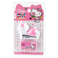 GuangBo 广博  KT86216 Hello Kitty 迷你订书机 粉红色＋1盒订书钉