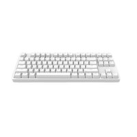 iKBC F87 87键 有线机械键盘 白色 Cherry茶轴 单光