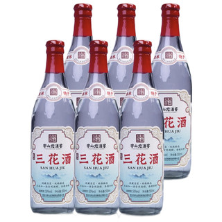 CHUANSHANYANJIUJIAO 穿山岩酒窖 三花酒 50%vol 米香型白酒 500ml*6瓶 整箱装