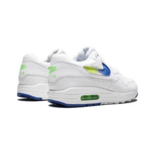 NIKE 耐克 Air Max 1 SE 男子跑鞋 AO1021-101 白/蓝/绿 48.5