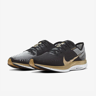 NIKE 耐克 Zoom Pegasus Turbo 2 中性跑鞋 CQ4811-171 黑金 40