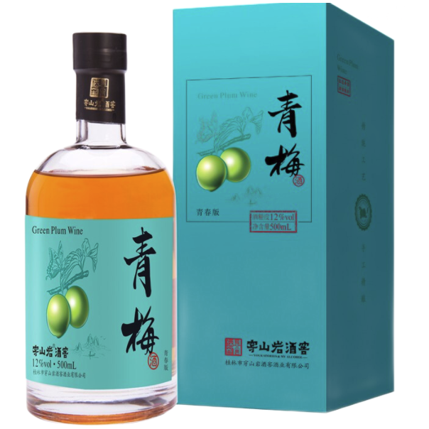 CHUANSHANYANJIUJIAO 穿山岩酒窖 青梅酒 500ml 单瓶装