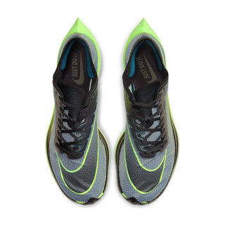 NIKE 耐克 Zoom Vaporfly NEXT% 中性跑鞋 AO4568-400 黑灰绿 44.5