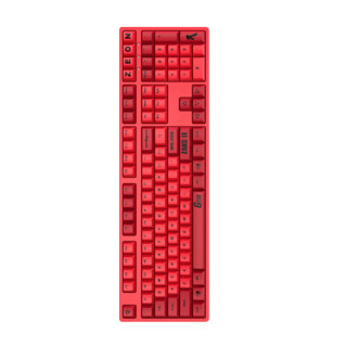 ikbc MS-06S 扎古 108键 有线机械键盘 红色 Cherry红轴 无光