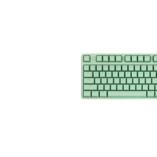 iKBC F210 108键 有线机械键盘 绿色 Cherry红轴 无