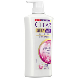 CLEAR 清扬 去屑洗发露 多效水润养护型 750g