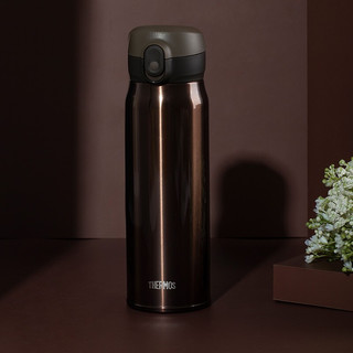 THERMOS 膳魔师 One Touch系列 TCMC-550S 保温杯 550ml 棕色