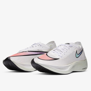 NIKE 耐克 Zoom Vaporfly NEXT% 中性跑鞋 AO4568-102 白红 38.5