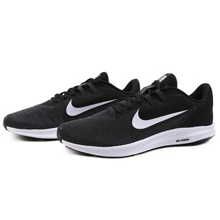 NIKE 耐克 Downshifter 9 男子跑鞋 AQ7481-002 黑/白 42