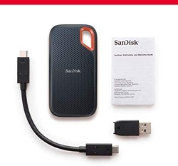 SanDisk 闪迪  Extreme 便携式SSD 4 TB(NVMe SSD,USB-C,读取速度高达 1050 MB / s 写入速度,防水防尘)