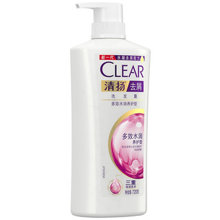 CLEAR 清扬 去屑洗发露 多效水润养护型 720g+100g