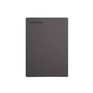 TOSHIBA 东芝 Slim系列 2.5英寸Micro-B便携移动机械硬盘 1TB USB3.0 兼容Mac 黑色