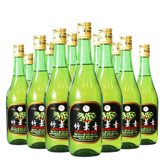 竹叶青 升级版 45%vol 清香型白酒 475ml*12瓶 整箱装