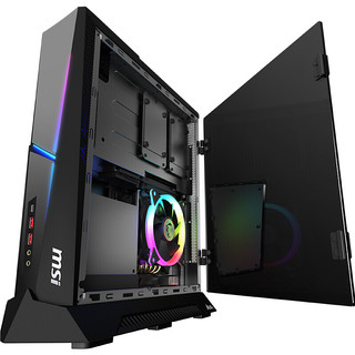 MSI 微星 Trident 3 台式机 星空黑(酷睿i7-10700F、RTX 2060 8G、16GB、512GB SSD+1TB HDD)