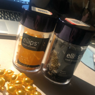 Ellips 意立诗 角蛋白系列护发精油胶囊 黄色 50粒