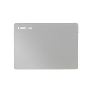 TOSHIBA 东芝 Flex系列 2.5英寸Micro-B移动机械硬盘 USB3.0 1TB 尊贵银