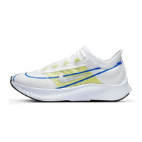 NIKE 耐克 Zoom Fly 3 女子跑鞋 AT8241-104 白色/蓝色/黄色 36