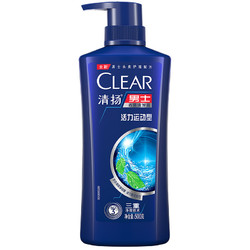 CLEAR 清扬 去屑 洗发水 活力运动型 500g*1瓶