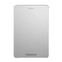 TOSHIBA 东芝 Alumy系列 2.5英寸Micro-B移动机械硬盘 1TB USB 3.0 尊贵银