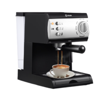donlim 东菱 DL-KF6001 半自动咖啡机 黑色