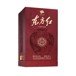 东方红 1949 38%vol 浓香型白酒 500ml 单瓶装