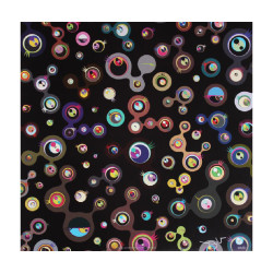 howstore村上隆水母眼50x50cm胶印版画版画2011年