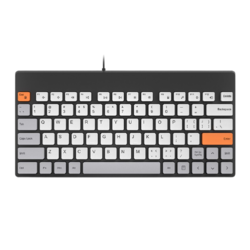 B.O.W 航世 K620U 79鍵 有線薄膜鍵盤 橙灰黑 無光