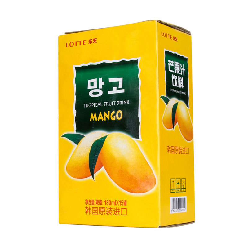 韩国乐天芒果汁：让你的味蕾尽情舞动