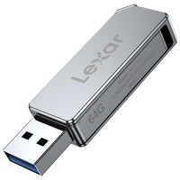 Lexar 雷克沙 M36系列 LJDM036064G-BNSNC USB 3.0 U盘 银色 64GB USB-A