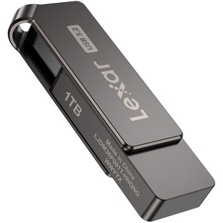 Lexar 雷克沙 M36 Pro系列 LJDM36P001T-BNQNC USB3.2 U盘 枪色 1TB USB