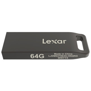 Lexar 雷克沙 M37 USB 3.0 U盘 灰色 64GB USB