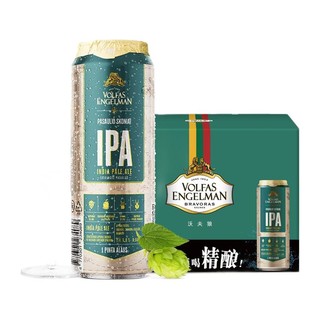 VOLFAS ENGELMAN 沃夫狼 IPA精酿啤酒 568ml*12听 礼盒装