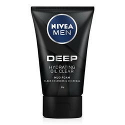 NIVEA MEN 妮维雅男士 深黑系列控油保湿洁面泥 50g