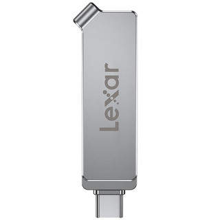 Lexar 雷克沙 D30C系列 LJDD30C032G-BNSNC USB3.1 U盘 银色 32GB USB-C/USB双口