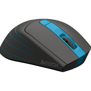 a4tech 双飞燕 fg30 有声版 2.4g无线鼠标 2000dpi 幻光蓝