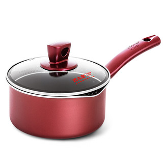 COOKER KING 炊大皇 WG14306 奶锅(18cm、多层钢、红色)