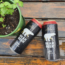 bearbeer豪铂熊黑啤酒500ml24听焦香浓郁春日畅饮整箱装德国原装进口