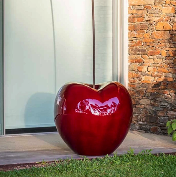维格列艺术 维格列艺术Bull & stein水果雕塑艺术摆件 220×210mm 樱桃 光釉陶瓷 
