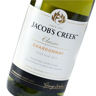 JACOB'S CREEK 杰卡斯 经典 霞多丽干白葡萄酒 750ml