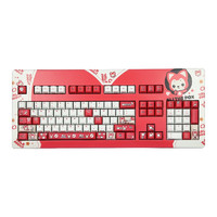 CHERRY 樱桃 G80-3000 阿狸定制款 104键 有线机械键盘 红色 Cherry茶轴 无光