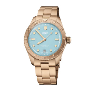 ORIS 豪利时 ORIS DIVERS 65年复刻版潜水腕表“棉花糖” 01 733 7771 3155-07 8 19 15